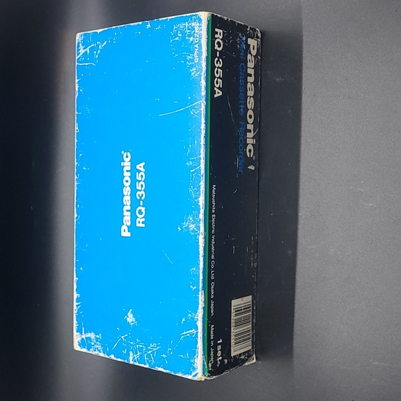 NIB Vintage Panasonic Mini Cassette Recorder RQ-355A - Picture 12 of 12
